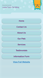 Mobile Screenshot of lovingtouchpets.com